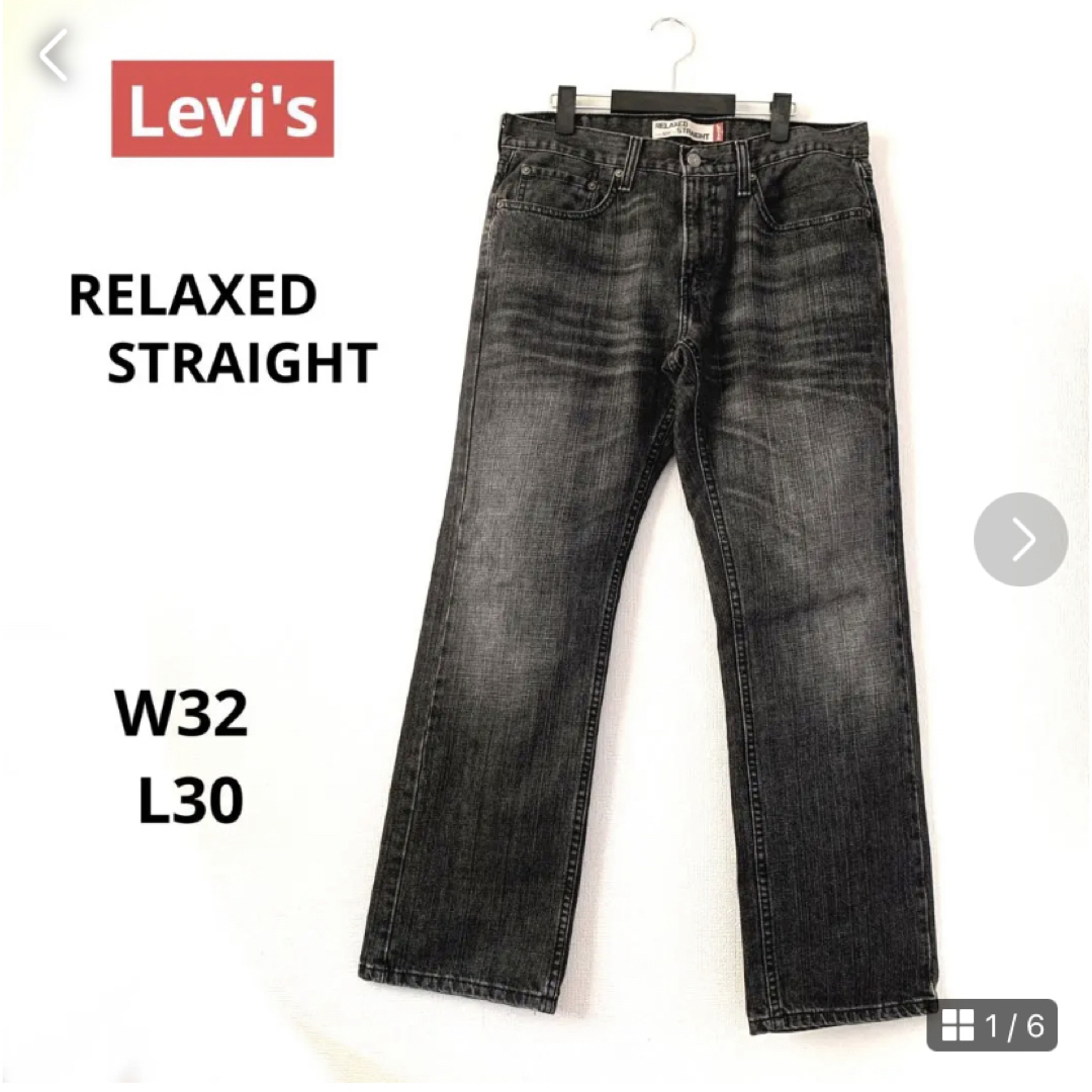 LEVI'S 559 RELAXED STRAIGHT W32  L30