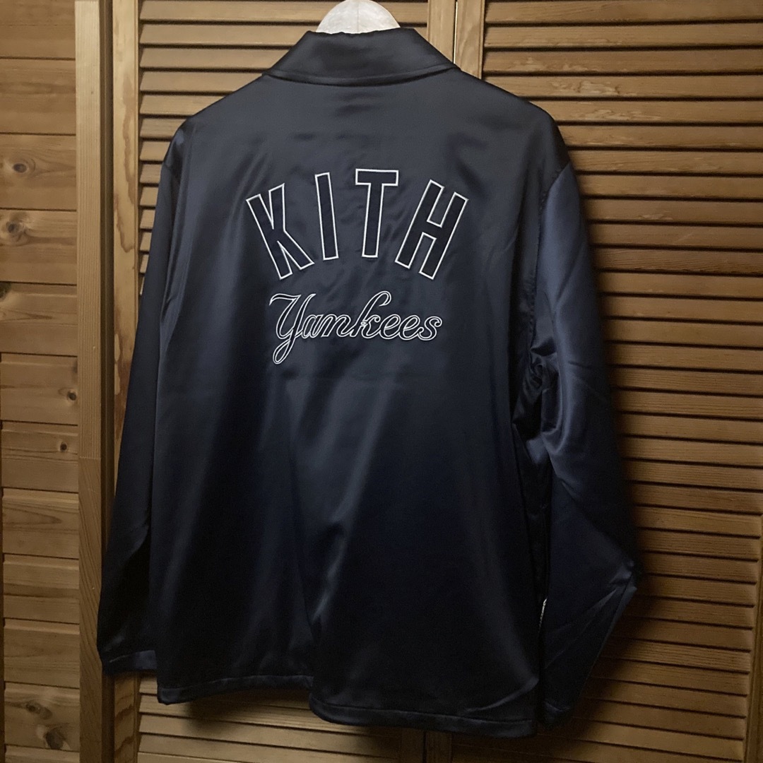 KITH × MLB Dodgers ハーフジップジャケット