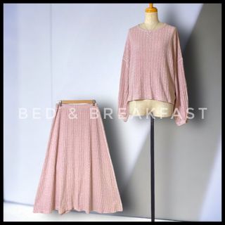 BED&BREAKFAST - 【BED&BREAKFAST】洗える セットアップ 2ピース