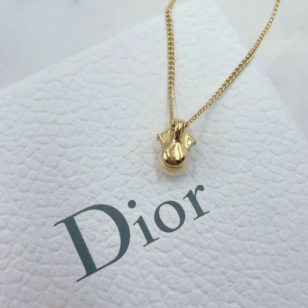 Christian Dior - ✨美品✨ Dior パール ラインストーン ネックレス ...