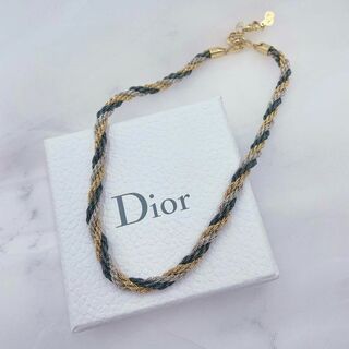ディオール(Christian Dior) ネックレス（ブラック/黒色系）の通販 100