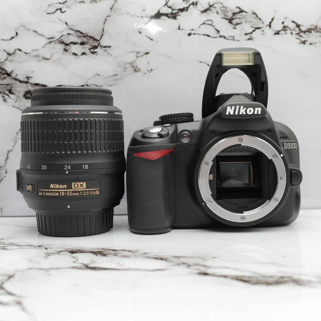 通信販売】 ❤️初心者オススメ❤️Nikon ニコン D3100 レンズキット