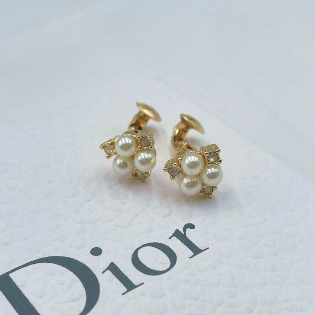 Christian Dior - ✨新品同様✨ Dior パール ラインストーン
