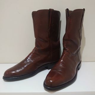 ★美品★Lucchese　ルケーシー　US10.5D　ローパーブーツ　アメリカ製(ブーツ)