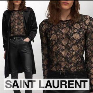 サンローラン(Saint Laurent)のsaint laurent レーストップス　22ss サンローラン(ニット/セーター)