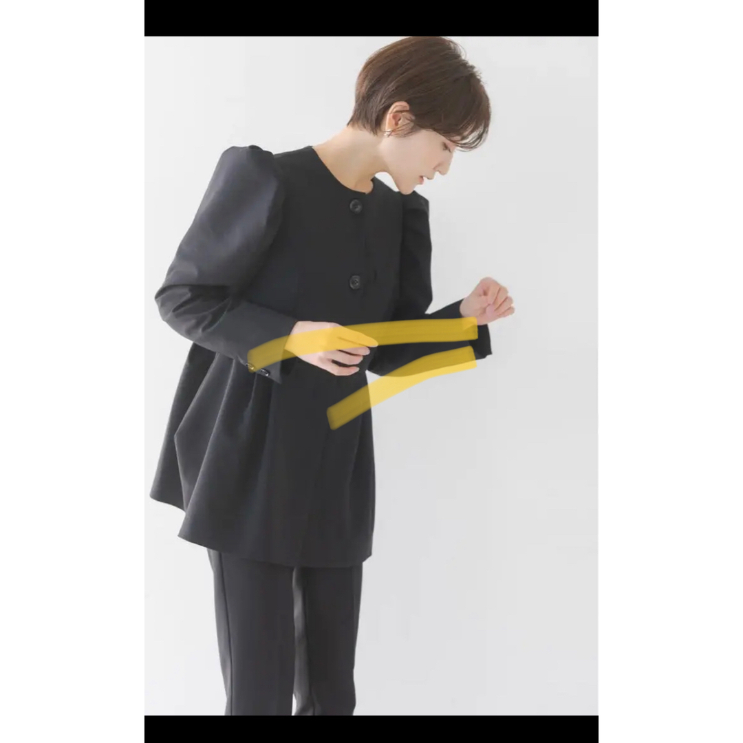 ZARA - regleam ぺプラムジャケット ブラック Mの通販 by miii |ザラ