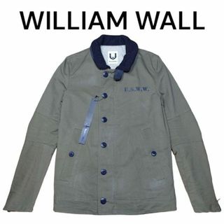 ビルウォールレザー(BILL WALL LEATHER)のタグ付き　WILLIAM WALL　ミリタリージャケット　ＢＷＬ ビルウォール(ブルゾン)