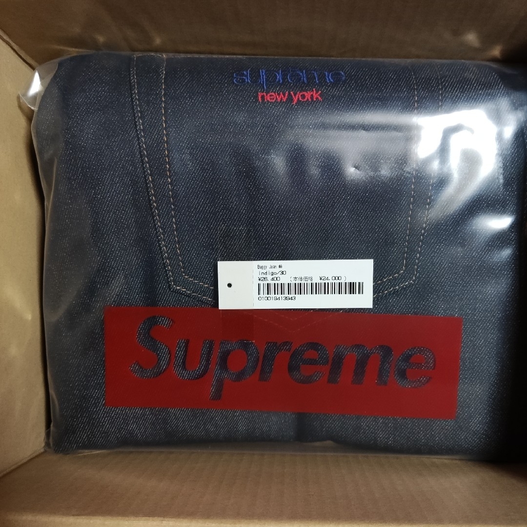 新品■22SS Supreme Baggy Jean 30 Indigo デニム