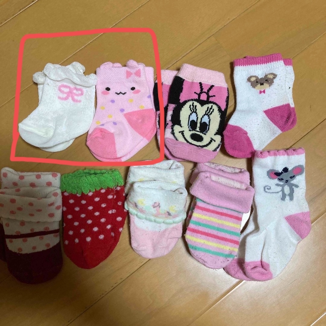 赤ちゃん　靴下　 キッズ/ベビー/マタニティのこども用ファッション小物(靴下/タイツ)の商品写真