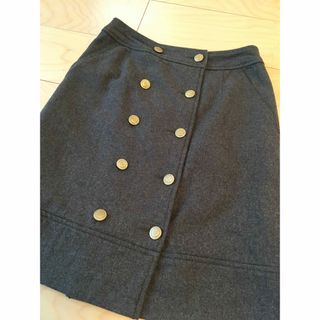 シンプリシテェ　秋冬　スカート　グリーン