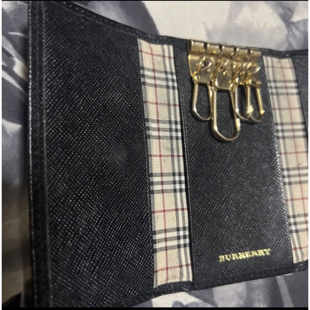 BURBERRY(バーバリー)の【期間限定】BURBERRY キーケース4連 定番ノバチェック メンズのファッション小物(キーケース)の商品写真