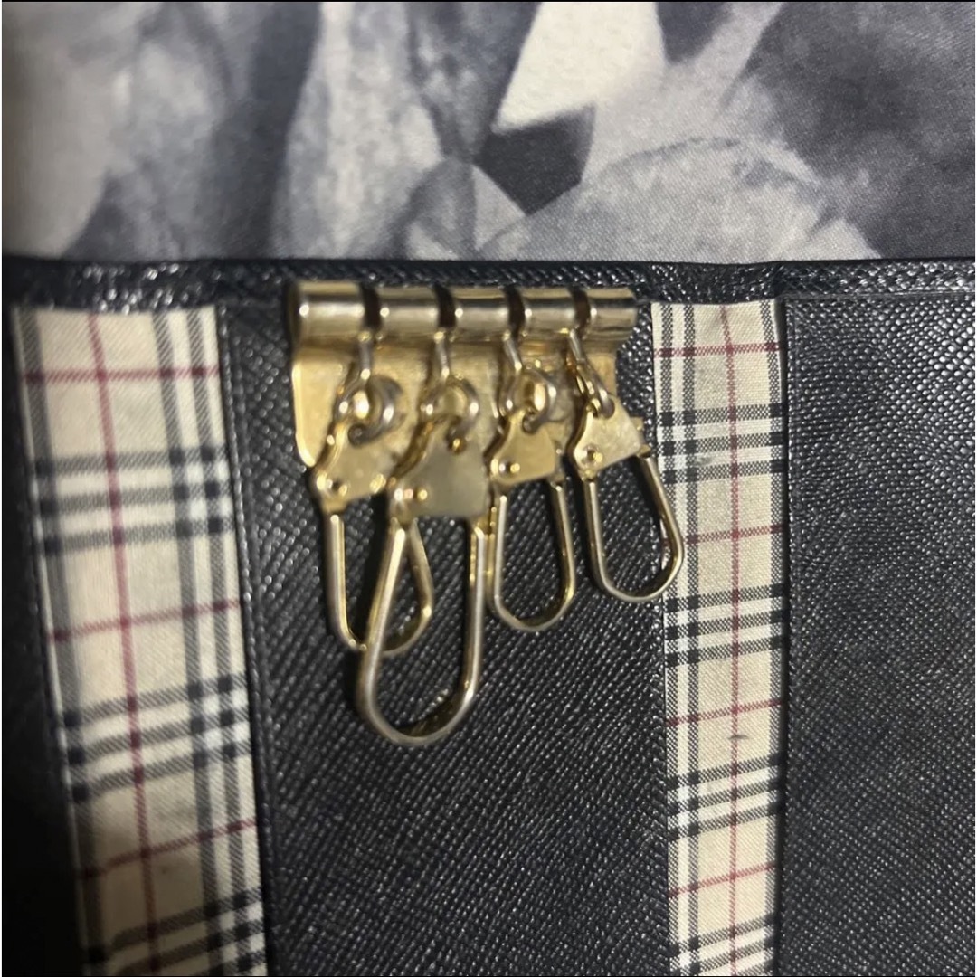 BURBERRY(バーバリー)の【期間限定】BURBERRY キーケース4連 定番ノバチェック メンズのファッション小物(キーケース)の商品写真