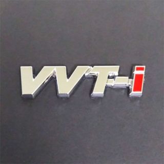 トヨタ(トヨタ)のVVT-i （ブイブイティーアイ ）3D エンブレム　シルバー(車外アクセサリ)