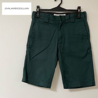 ジョンローレンスサリバン(JOHN LAWRENCE SULLIVAN)のJOHNLAWRENCESULLVAN メンズ　ショートパンツ　グリーン　S(ショートパンツ)