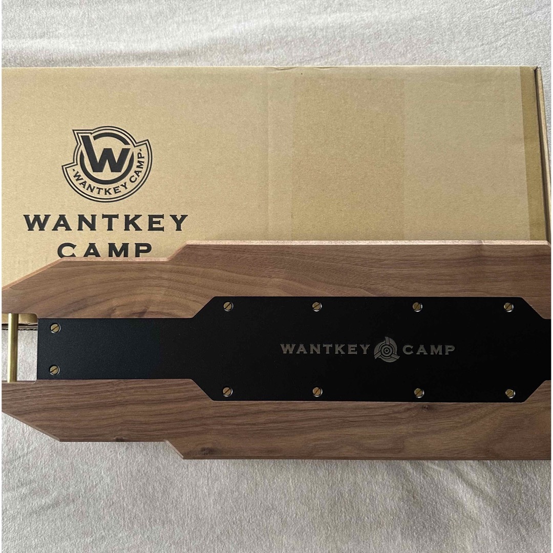 新品 WANTKEY CAMP SBS DECK2 ウォールナット テーブル