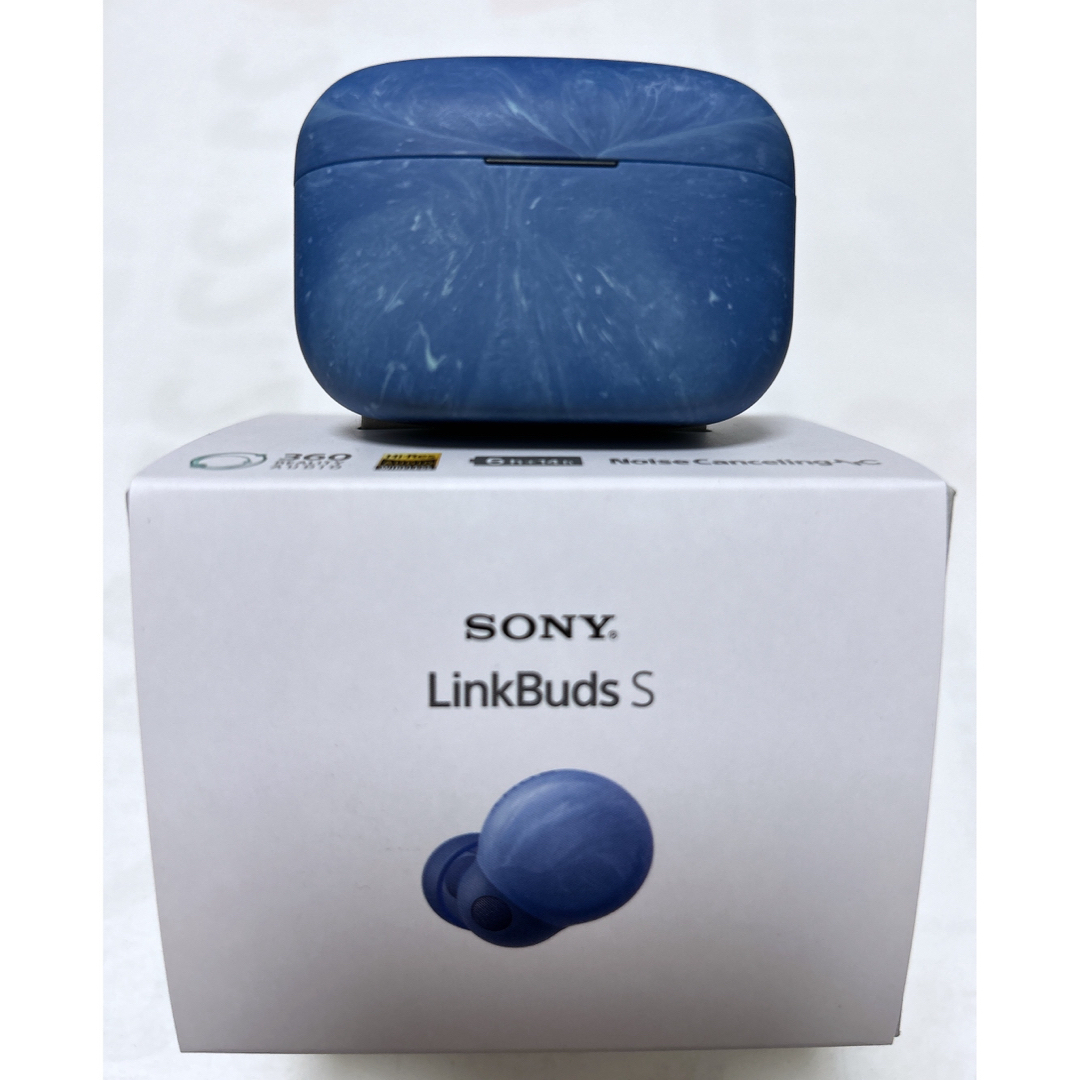 SONY(ソニー)のLinkbuds S アースブルー スマホ/家電/カメラのオーディオ機器(ヘッドフォン/イヤフォン)の商品写真
