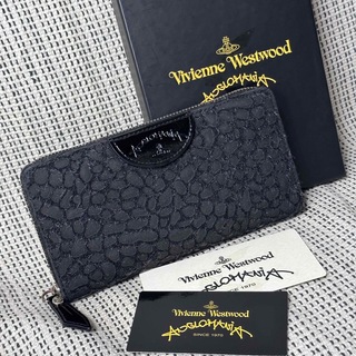 ヴィヴィアンウエストウッド(Vivienne Westwood)のヴィヴィアンウエストウッド アングロマニア 長財布 ラウンド 黒(財布)