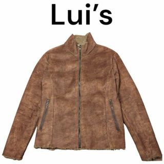 ルイス(Lui's)のLui’s　裏ボア　フェイク　ムートンジャケット　古着　ルイス　ブラウン　茶色(その他)