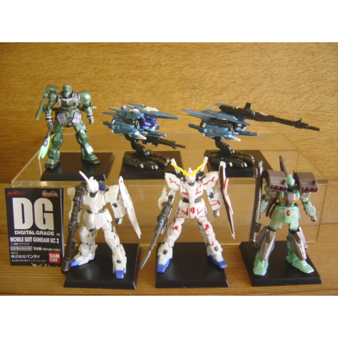 ♯Gcf29AA デジタルグレードDG機動戦士ガンダムUC2ユニコーン:6種 ♯Gcf29AA デジタルグレードDG機動戦士ガンダムUC2ユニコーン:6種