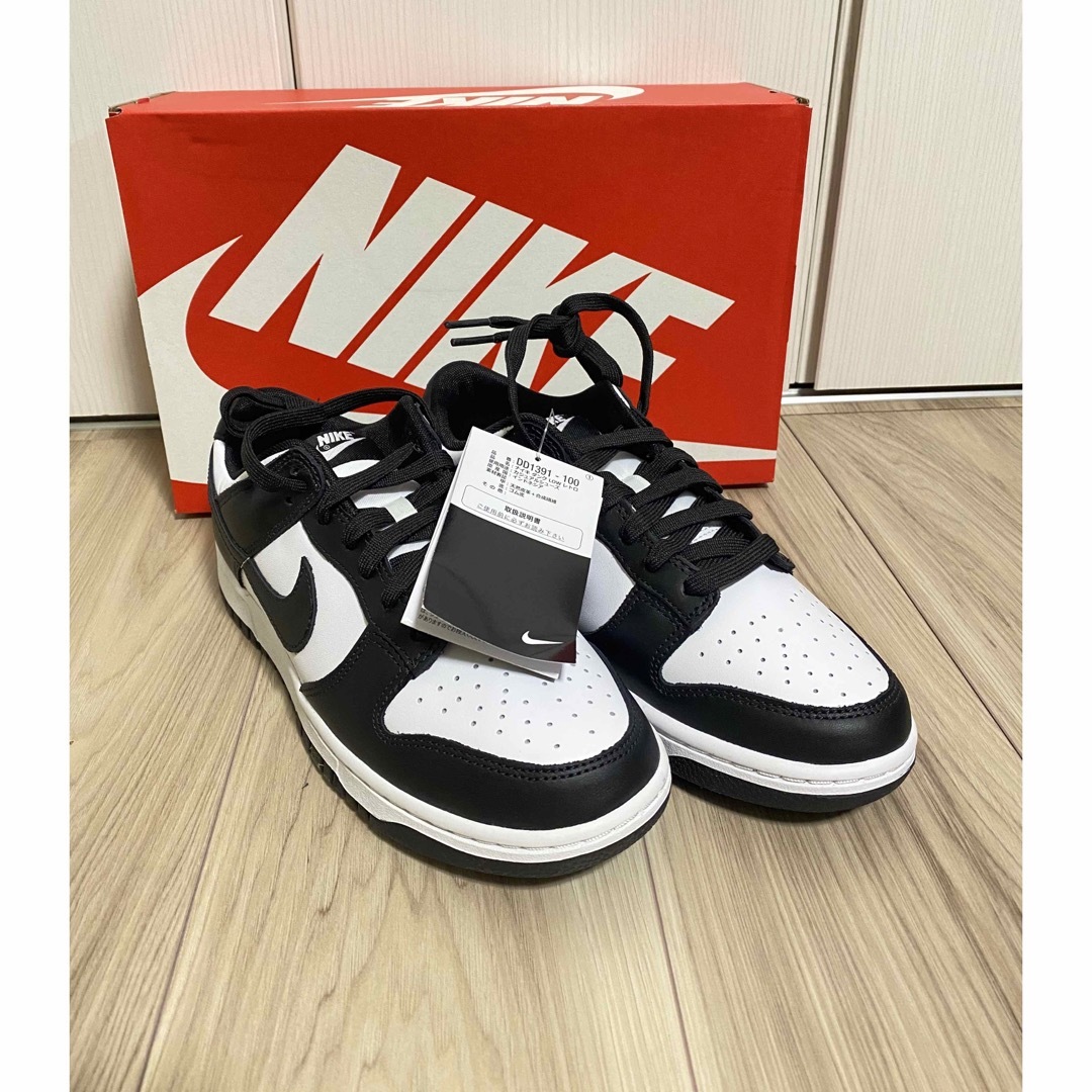 25.5cm NIKE DUNK LOW PANDA パンダスニーカー