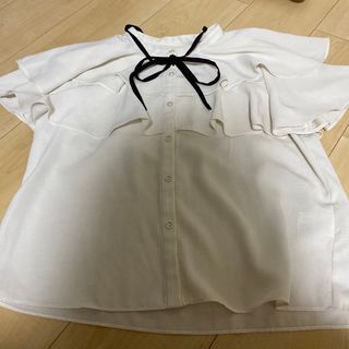 プロポーションボディドレッシング(PROPORTION BODY DRESSING)のフリルブラウス(シャツ/ブラウス(半袖/袖なし))