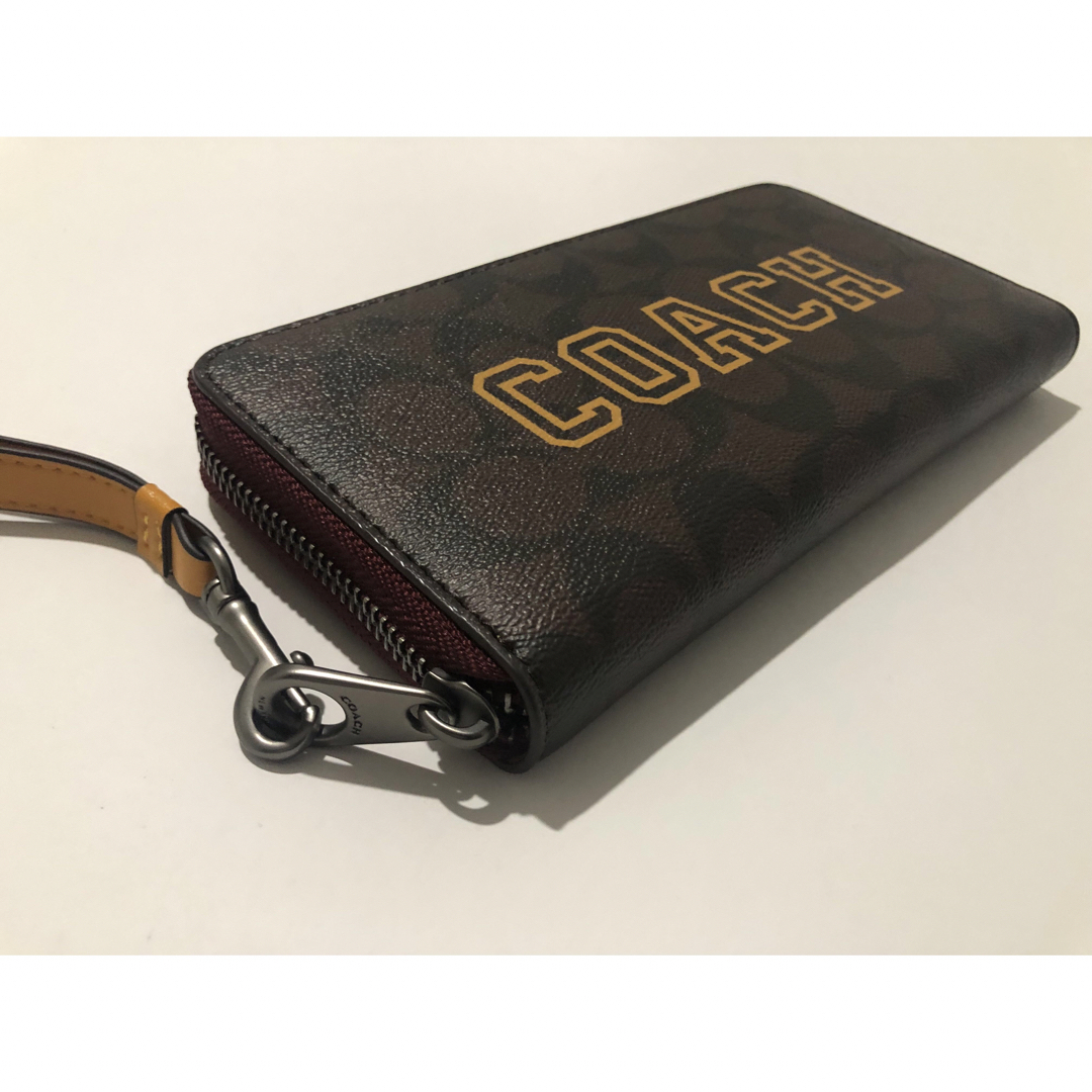 K 新品未使用 CB856 COACH コーチ 長財布 ブラウン