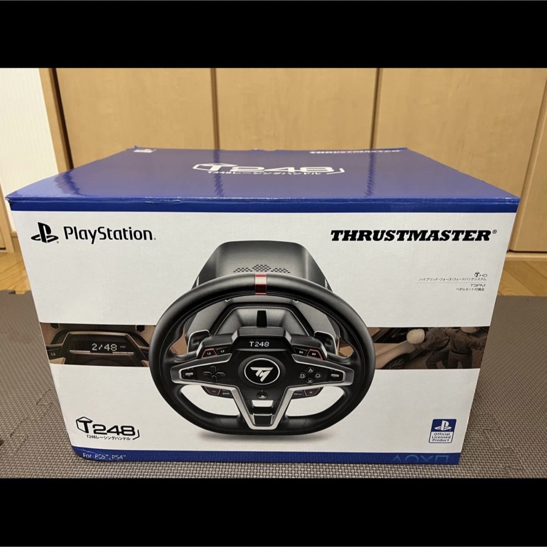 PlayStation(プレイステーション)の[中古品] THRUSTMASTER スラストマスター T248 エンタメ/ホビーのゲームソフト/ゲーム機本体(その他)の商品写真