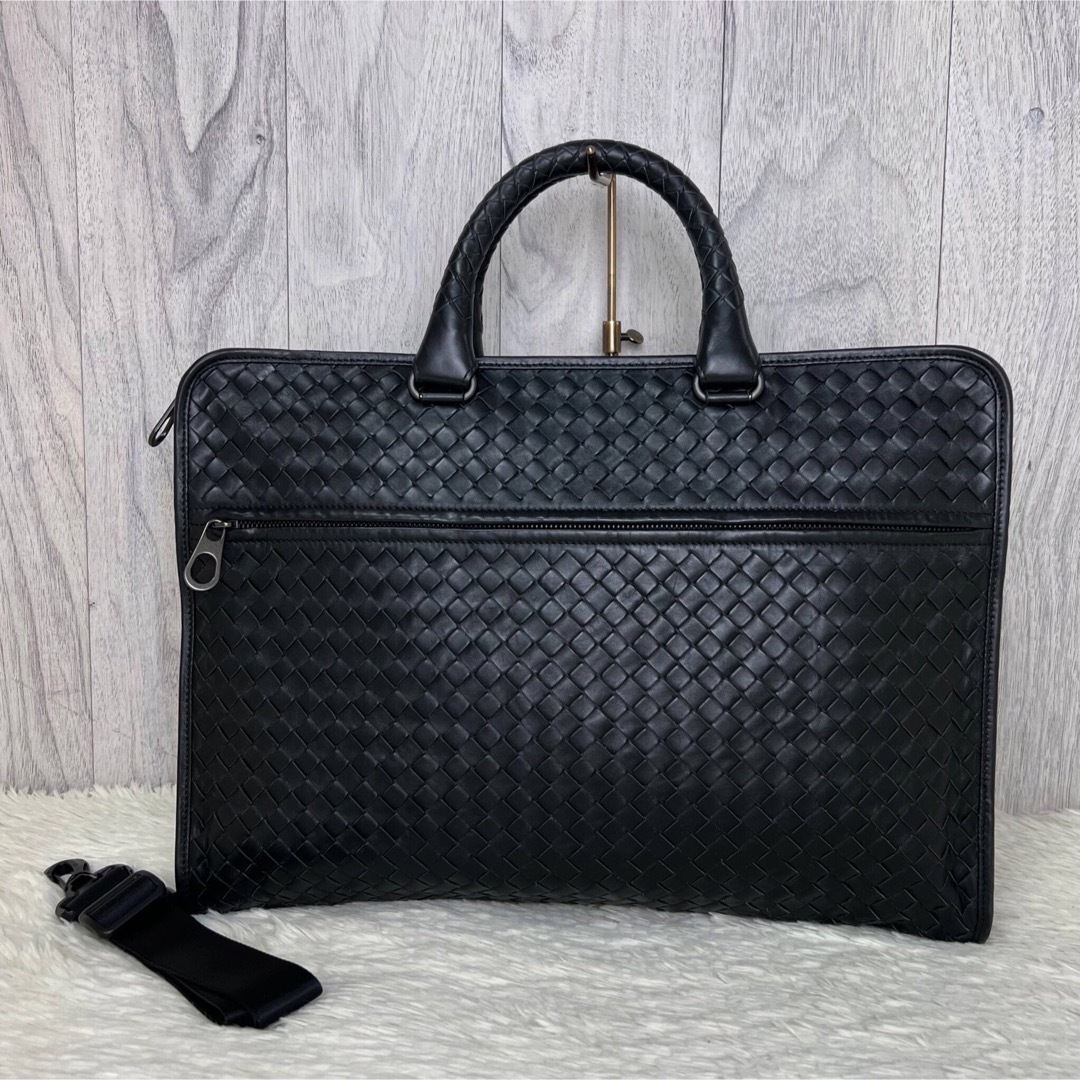 ✨️美品✨️ BOTTEGAVENETA  イントレチャート ハンドバッグ  レザー