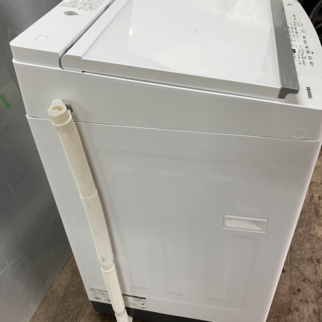 550A 洗濯機　大容量10kg 2020年製　美品　家庭用　ガラスパネル