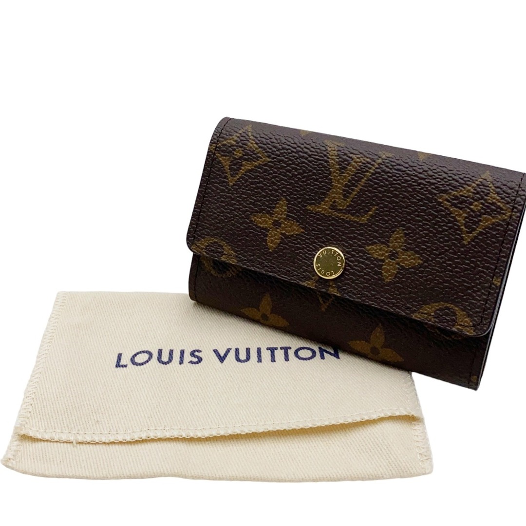 LOUIS VUITTON - ルイヴィトン M62630 キーケース ブラウン LOUIS ...