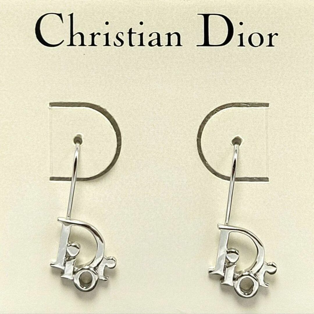 【美品】Christian Dior ピアス トロッター ヴィンテージ シルバー