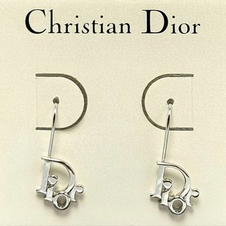 クリスチャンディオール クリア トライバル ピアス ゴールド金具 箱付 Christian Dior（新品・未使用品）