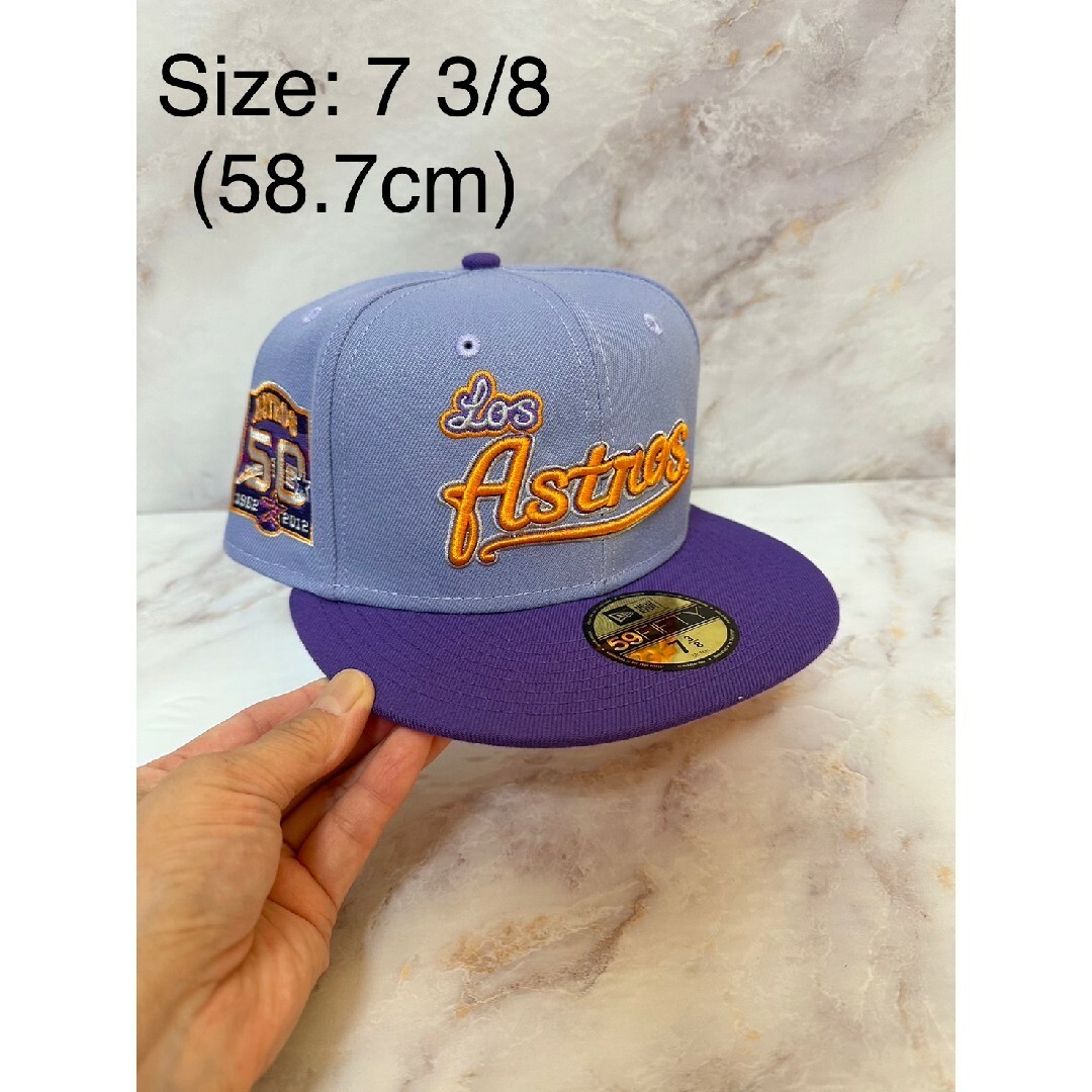 Newera 59fifty ヒューストンアストロズ 50thアニバーサリー