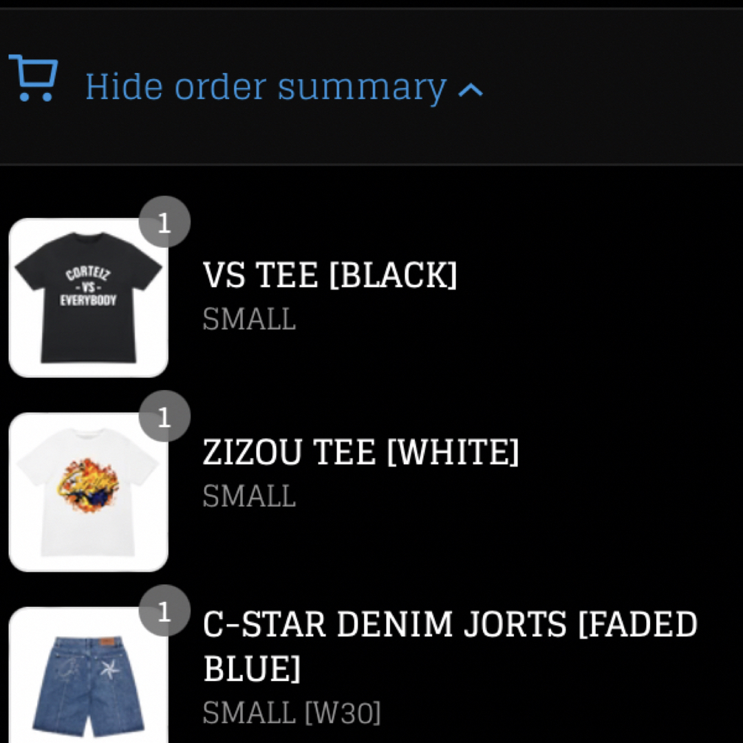 Corteiz C-STAR DENIM - JORTS (デニムショーツの通販 by Real deal