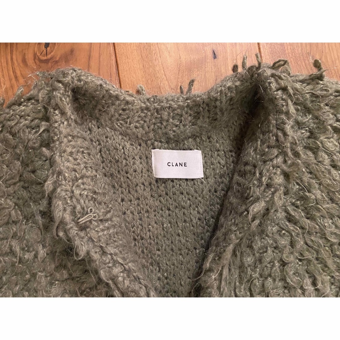 CLANE(クラネ)のCLANE MOHAIR LOOP BULKY KNIT CARDIGAN レディースのトップス(カーディガン)の商品写真