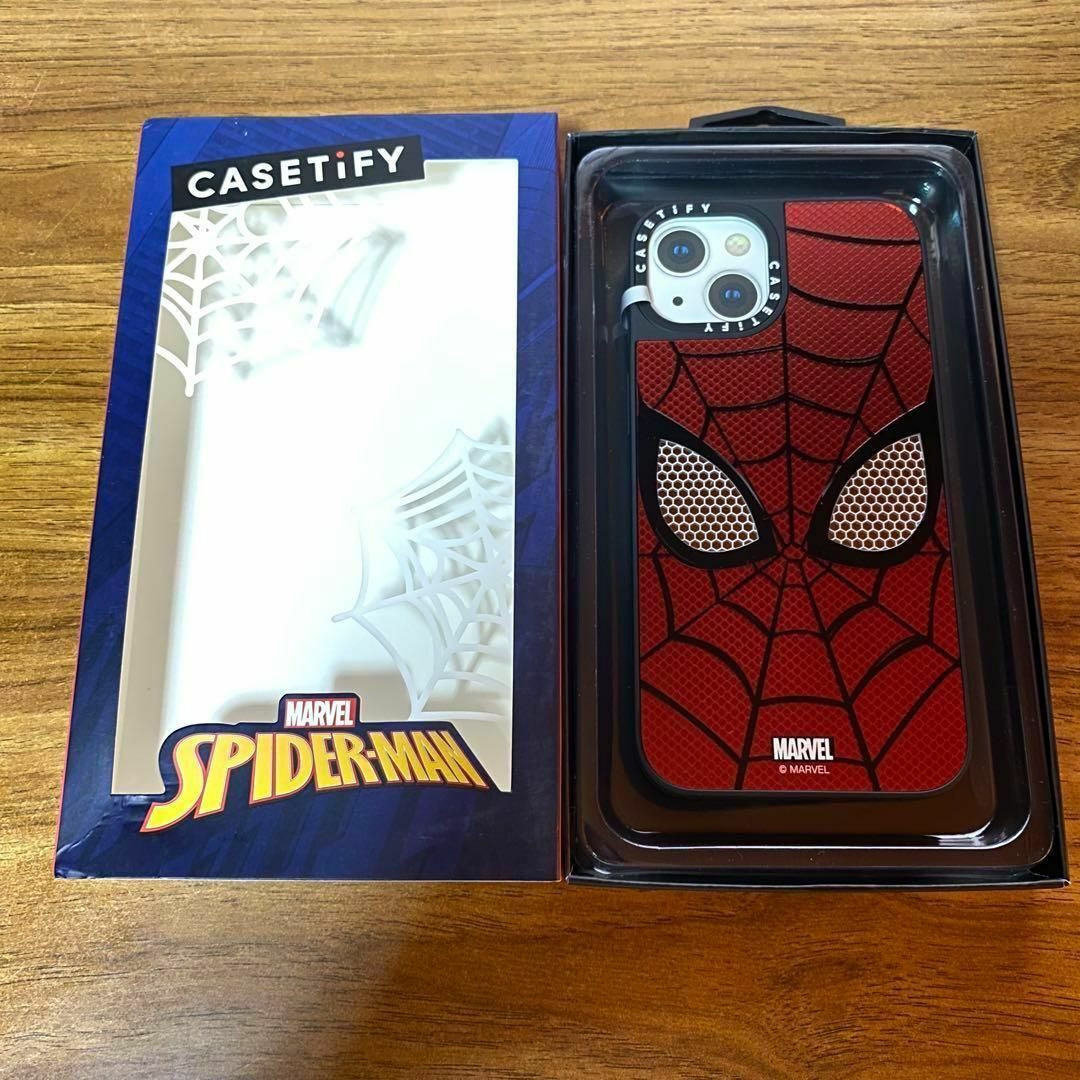 ☆海外限定 CASETiFY×スパイダーマンコラボ iPhone13 マグセーフ-