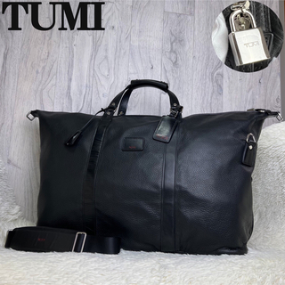 トゥミ(TUMI)の美品♡36×56♡大容量♡オールレザー♡TUMI トゥミ 2wayボストンバッグ(ビジネスバッグ)