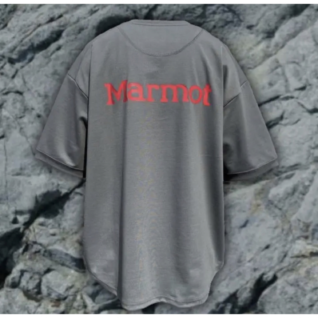 STABRIDGE × Marmot Back Logo H/S Crew