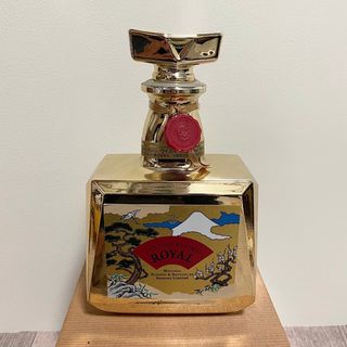 古酒ウイスキー サントリー ローヤル 金ボトル 富士山 松竹梅 鶴 720ml-