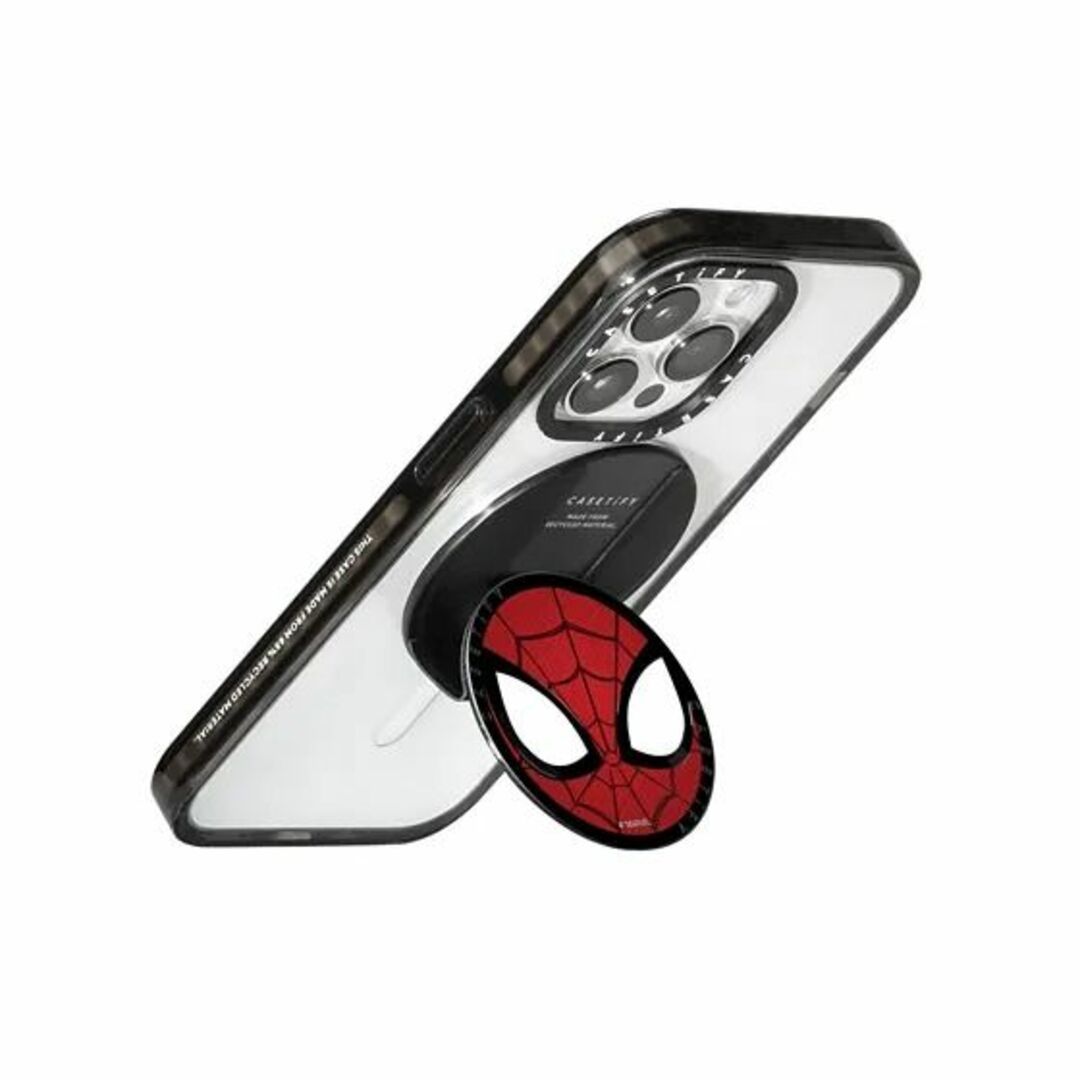 ☆海外限定☆ CASETiFY✖️スパイダーマンコラボ スマホグリップ スタンド-