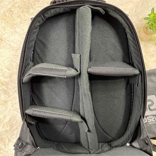 美品【AXIO】リュック 自転車 バイク パソコン A4収納 多機能 ブラック