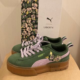 プーマ(PUMA)のPUMA×リバティ◆美品◆MAYZE LIBERTYメイズ　リバティー　25cm(スニーカー)