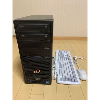 美品 高性能 デスクトップパソコン 富士通 エクセル等 WiFi Win11