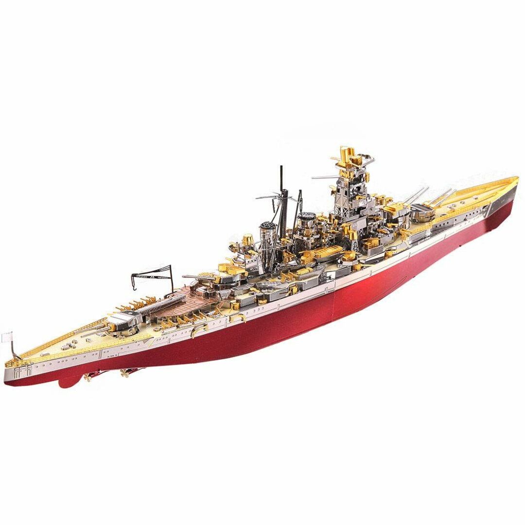 Piececool 立体パズル 3Dメタルパズル 金剛型戦艦 パーツ数：350個