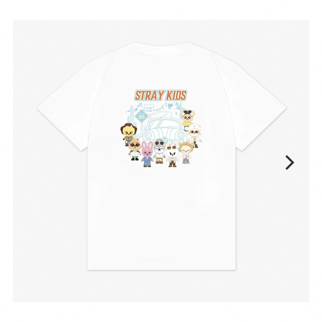 Stray kids Tシャツ　Mサイズ JYPポップアップ skzoo 5