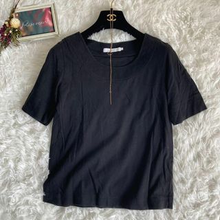 アメリカンホリック(AMERICAN HOLIC)の【ブランド古着】　アメリカンホリック　コットン100％袖スリット無地柄カットソー(Tシャツ(半袖/袖なし))