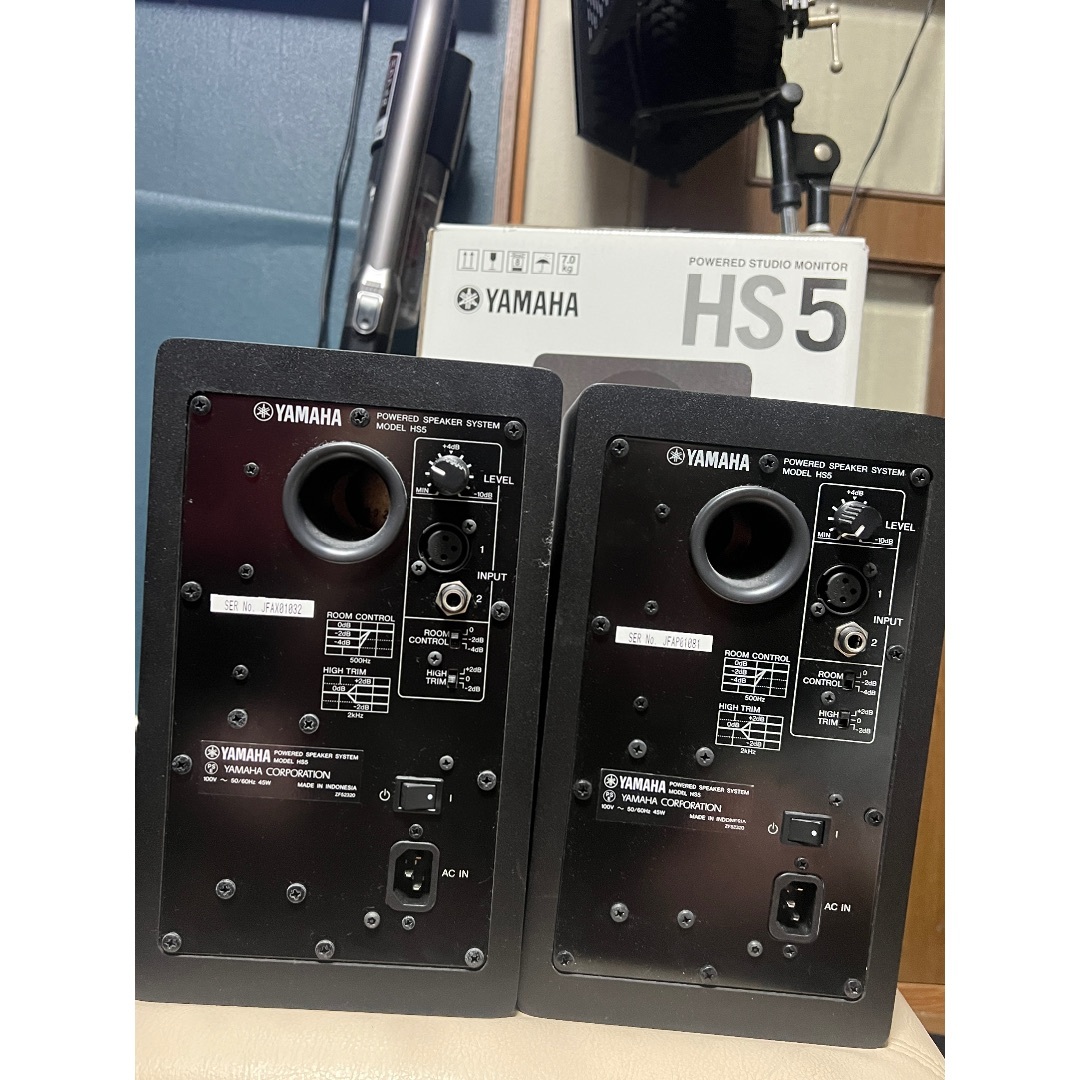 □使用数回□YAMAHA ( ヤマハ ) / HS5 定番スタジオモニター ペア □使用数回□YAMAHA ( ヤマハ ) / HS5 定番スタジオモニター ペア