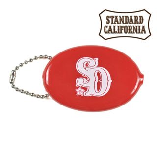 スタンダードカリフォルニア(STANDARD CALIFORNIA)のスタンダードカリフォルニア　コインケース/スタカリ RED キムタク(コインケース/小銭入れ)