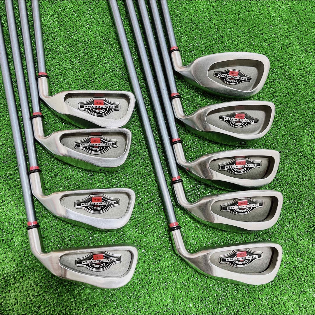 Callaway - キャロウェイ BIG BERTHA メンズ ゴルフセット アイアン 9