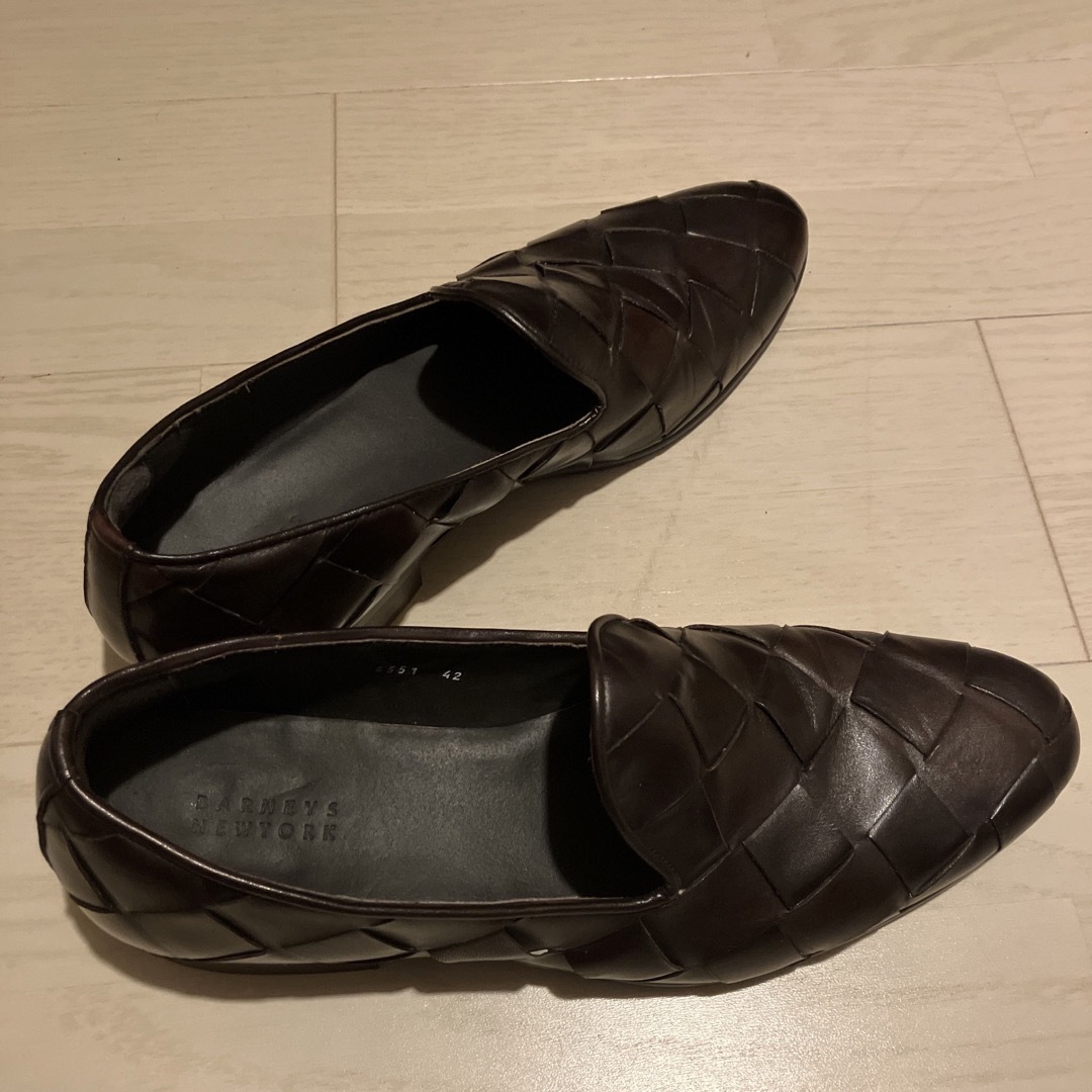 【お値下げ】【美品 ほぼ未使用】BARNEYS NEW YORK 靴